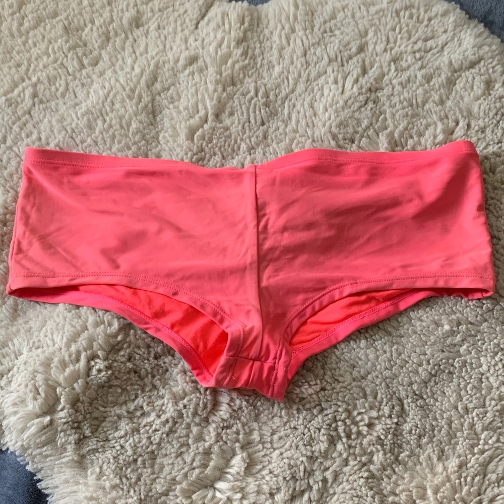 Becca Coral Swim Boy Shorts